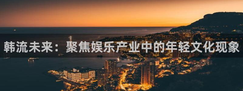 长征娱乐：韩流未来：聚焦娱乐产业中的年轻文化现象